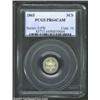 Image 1 : 1865 3CS PR64 Cameo PCGS....