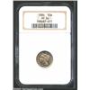 Image 1 : 1886 3CN PR66 NGC. A mere hint of delicate rose and golden pastel toning adorns surprisingly refl...