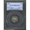 Image 1 : 1875 5C PR65 Cameo PCGS....