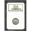 Image 1 : 1881 5C PR66 Cameo NGC....