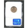 Image 2 : 1907 5C MS65 NGC. Creamy, virtually unmarked surfaces with bold definition save for the base of t...