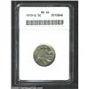 Image 1 : 1919-D 5C MS64 ANACS. The '19-D is well known for its typical mushy strike. This one is unusually...