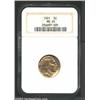 Image 1 : 1921 5C MS65 NGC. A near-flawless strike with swirls of golden, and ice-blue, toning. One of the...