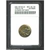 Image 1 : 1923-S 5C --Cleaned, Retoned--ANACS. Unc Details, Net AU50. Outrageous ruby-red, powder-blue, and...