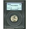 Image 1 : 1943-S 5C MS67 Full Steps PCGS. Fully struck, with gleaming satiny luster, this Superb Gem Silver...