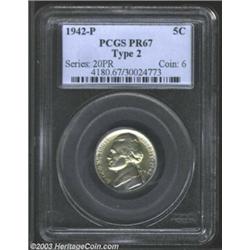 1942-P 5C Type Two PR67 PCGS....