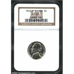 1942-P 5C Type Two PR67 NGC....