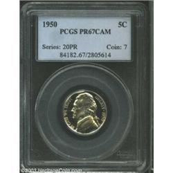 1950 5C PR67 Cameo PCGS....