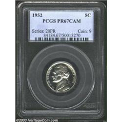 1952 5C PR67 Cameo PCGS....