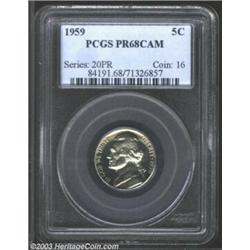 1959 5C PR68 Cameo PCGS....