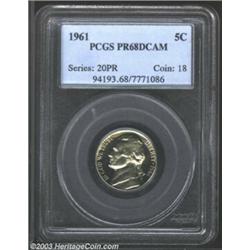 1961 5C PR68 Deep Cameo PCGS....