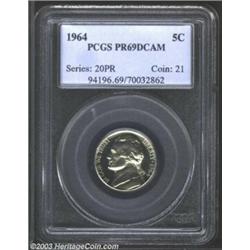 1964 5C PR69 Deep Cameo PCGS....