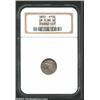 Image 1 : 1832 H10C MS62 NGC. V-1, LM-3, R.1. Steel-blue and gunmetal-gray patina. A crisply struck piece t...