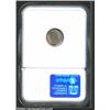 Image 2 : 1860 H10C MS64 NGC. Drab charcoal and antique-golden toning blankets sharply defined surfaces tha...