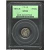 Image 1 : 1873-S H10C MS64 PCGS. Boldly struck and satiny, with attractive orange-mauve toning near the obv...
