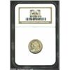 Image 1 : 1831 10C MS64 NGC. JR-5, R.1. A bold striking that is endowed with thick, frosty luster and has t...