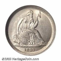1837 10C Large Date MS65 NGC....