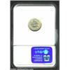 Image 2 : 1857 10C MS63 NGC. Sharply struck with a generally untoned appearance. Several horizontal grease...
