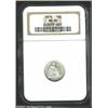 1876 10C MS65 NGC. Brilliant-white and lustrous with nice definition and just few marks for the g...