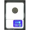 Image 2 : 1880 10C PR63 NGC. Moderately toned with underlying mirrored fields. Several nicks and gouges are...