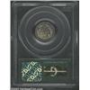 Image 2 : 1881 10C PR64 PCGS. Deep gray and blue shades have accumulated over the years, the reverse is a b...