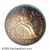 Image 1 : 1884 10C PR67 PCGS. Ex: Benson. While both proofs and business strike 1884 Dimes are a common ite...