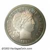 Image 1 : 1893 10C PR68 PCGS. To date (1/03), this is the single finest proof 1893 Barber Dime known to PCG...