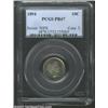 Image 3 : 1894 10C PR67 PCGS. Deeply reflective with considerable mint frost over the devices which provide...