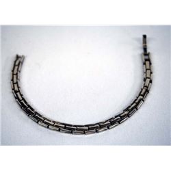 Mexican Sterling Silver Link Bracelet