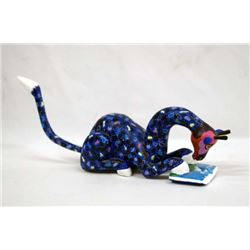 Oaxacan Hand Carved Giraffe Alebrije by J.S. Calvo