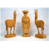 Image 2 : Set of 3 South American Wood Carvings