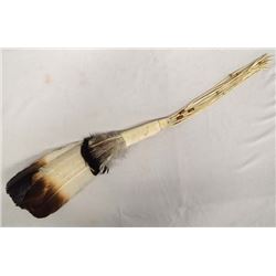 Plains Indian Turkey Feather Dance Fan