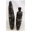 Image 2 : Carved Water Buffalo Horn Herb Containers