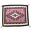 Image 2 : Native American Navajo Two Grey Hills Textile Rug