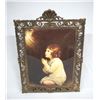 Image 1 : Vintage Estate Praying Child Print