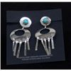 Image 1 : Navajo Sterling Silver Turquoise Earrings