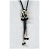 Image 2 : Zuni Sterling Channel Inlay Bolo by A. Dishta
