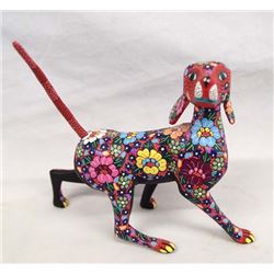 Mexican Oaxacan Alebrije' Dog by Candido J. Ojeda