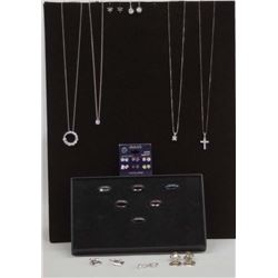 Large Collection of Sterling Silver Jewelry