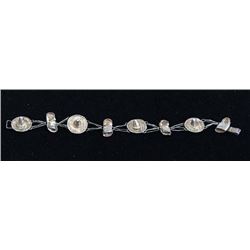 1940's Mexican Sterling Silver Link Bracelet