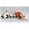 Image 2 : 3 Native American Acoma Pottery Animals