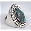 Image 1 : Navajo Sterling Red Mountain Turquoise Ring, S 9.5