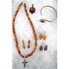 Image 1 : Collection of Amber Jewelry