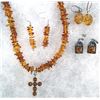 Image 2 : Collection of Amber Jewelry