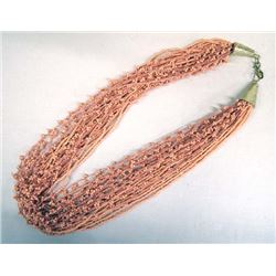 Joan Rivers Coral Seed Bead Necklace