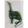Image 1 : Canadian Storrs Genuine Jade Goose Brooch