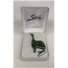 Image 2 : Canadian Storrs Genuine Jade Goose Brooch