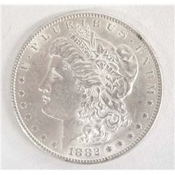 1882 Morgan Silver Dollar