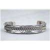 Image 1 : Navajo Sterling Silver Cuff Bracelet