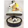 Image 2 : Cow Jumped Over the Moon Porcelain Trinket Box
